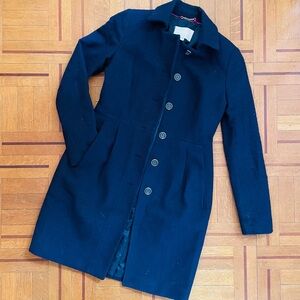 Banana Republic Navy Blue Women's Coat